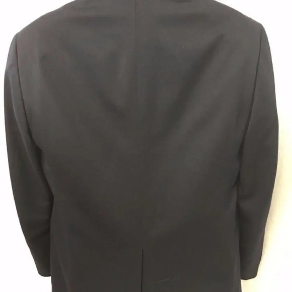 J. Crew Sport Coat Dark Blue 3 Button‎ Lined EUC